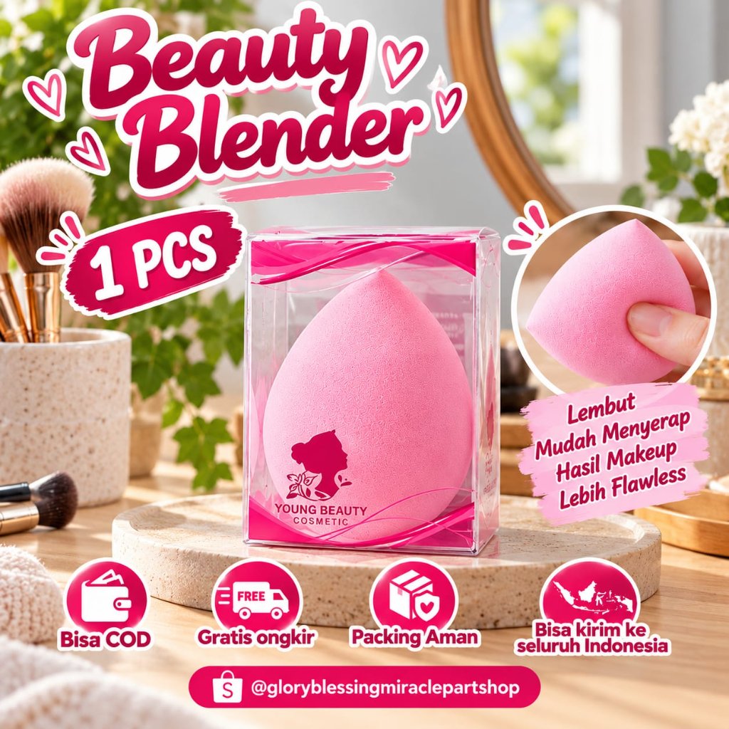 Spoon Beauty Blender / Spon Bedak Make Up