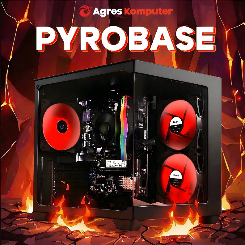RAKITAN AGRES PYROBASE PC RYZEN 7 5700G 8GB 256GB