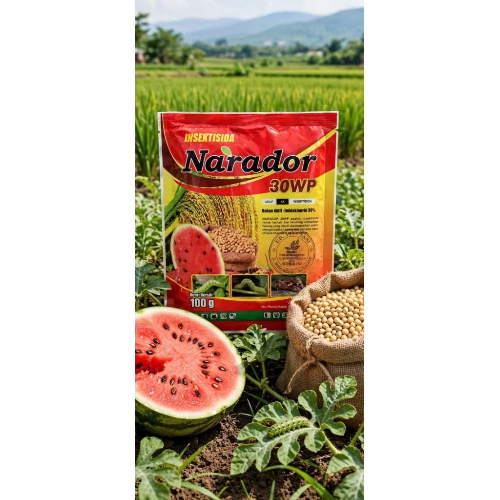 NARADOR 30WP - Insektisida Sistemik Racun Kontak & Lambung
