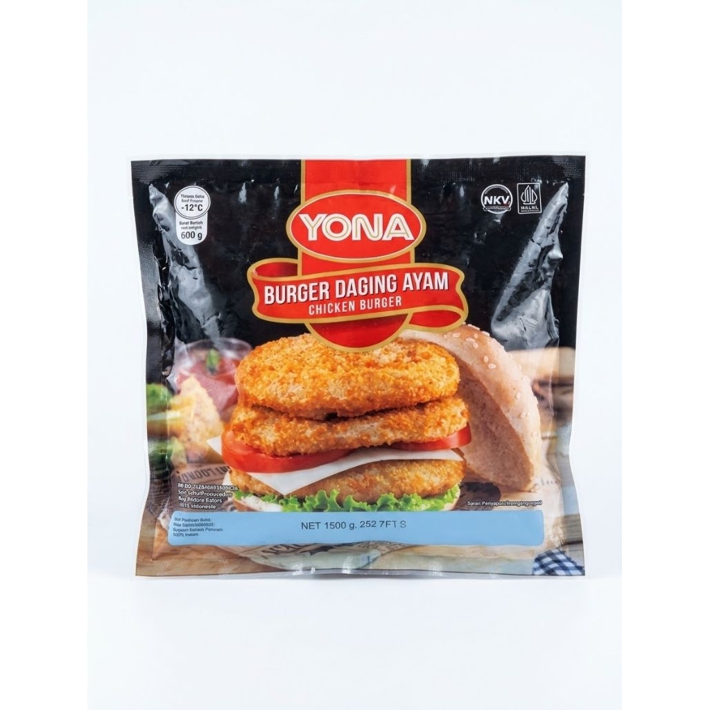 Yona burger daging ayam