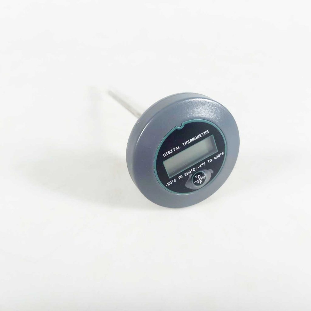 Termometer Teko Kopi Celcius Fahrenheit Stainless Single Probe