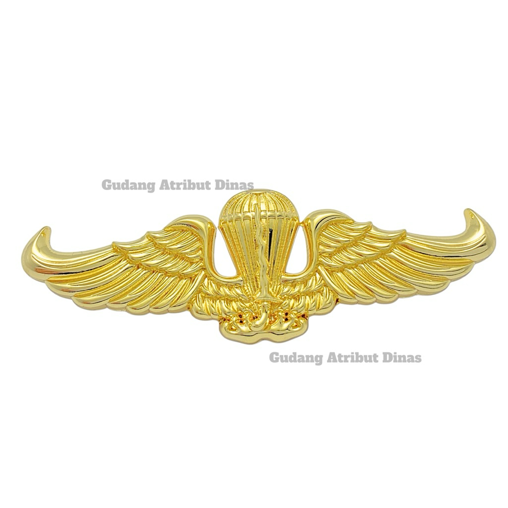 100% LUXURY Brevet Para Dasar TNI AL/Brevet Para Dasar TNI AL Luxury/Pin Para Dasar TNI AL Luxury/Br