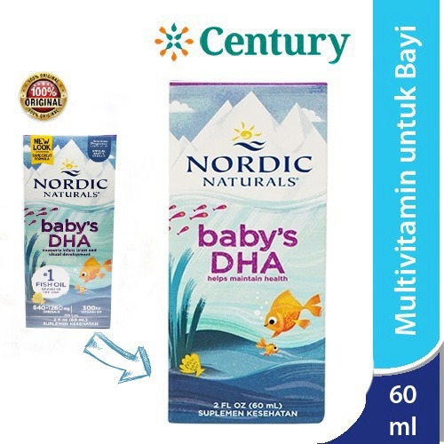 Nordic Naturals Baby's DHA 60ml/Vitamin Baby/Dha Baby