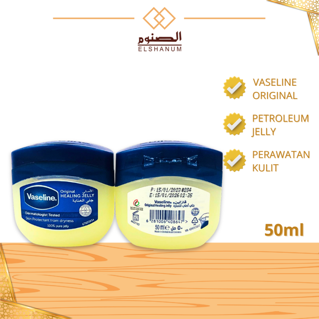 Vasline Arab Original 50ml Blueseal | Vaseline Petroleum Jelly | Vaslin Arab Asli shabani store