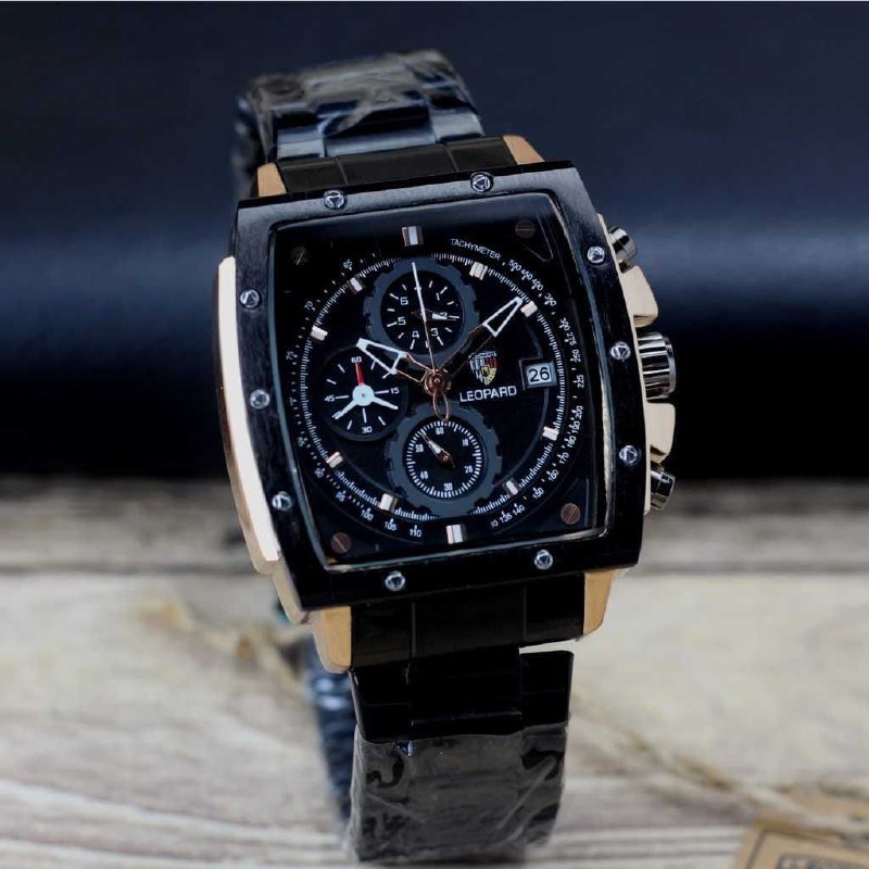 Jam Tangan Pria Original Leopard 8829 Crono Aktif / Jam Tangan Leopard Pria Terlaris