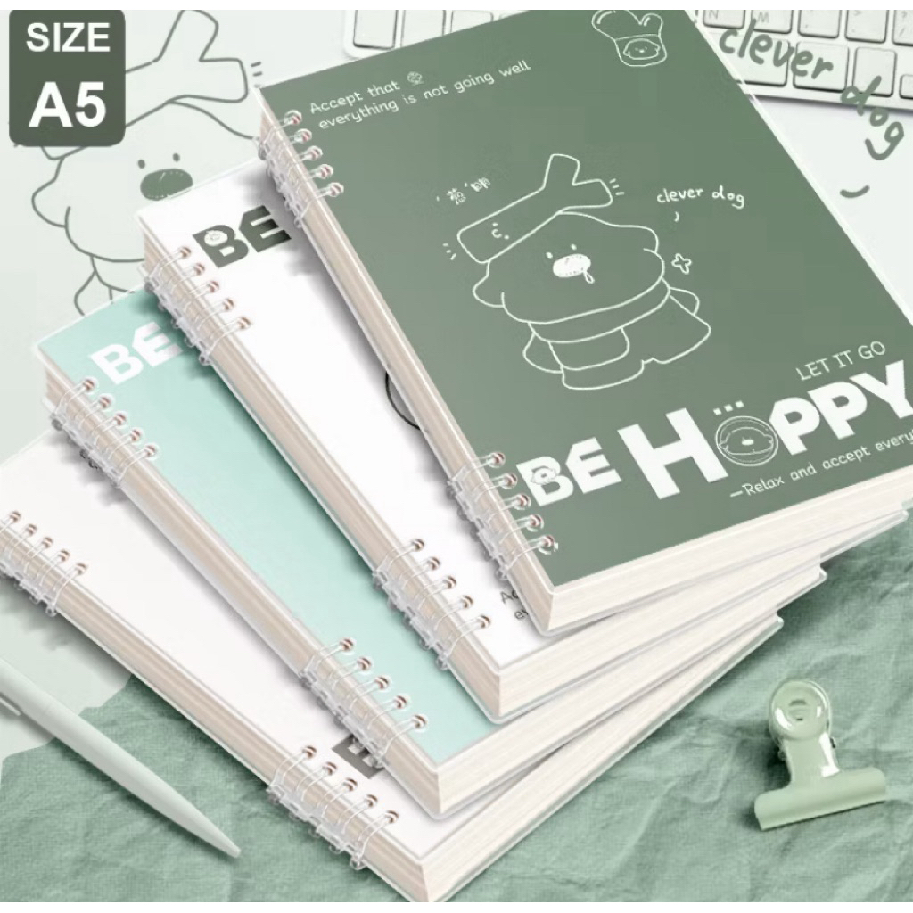 

Notebook b5 kertas warna cream