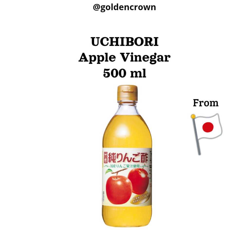 

UCHIBORI Apple Vinegar / Cuka Apel 500ml