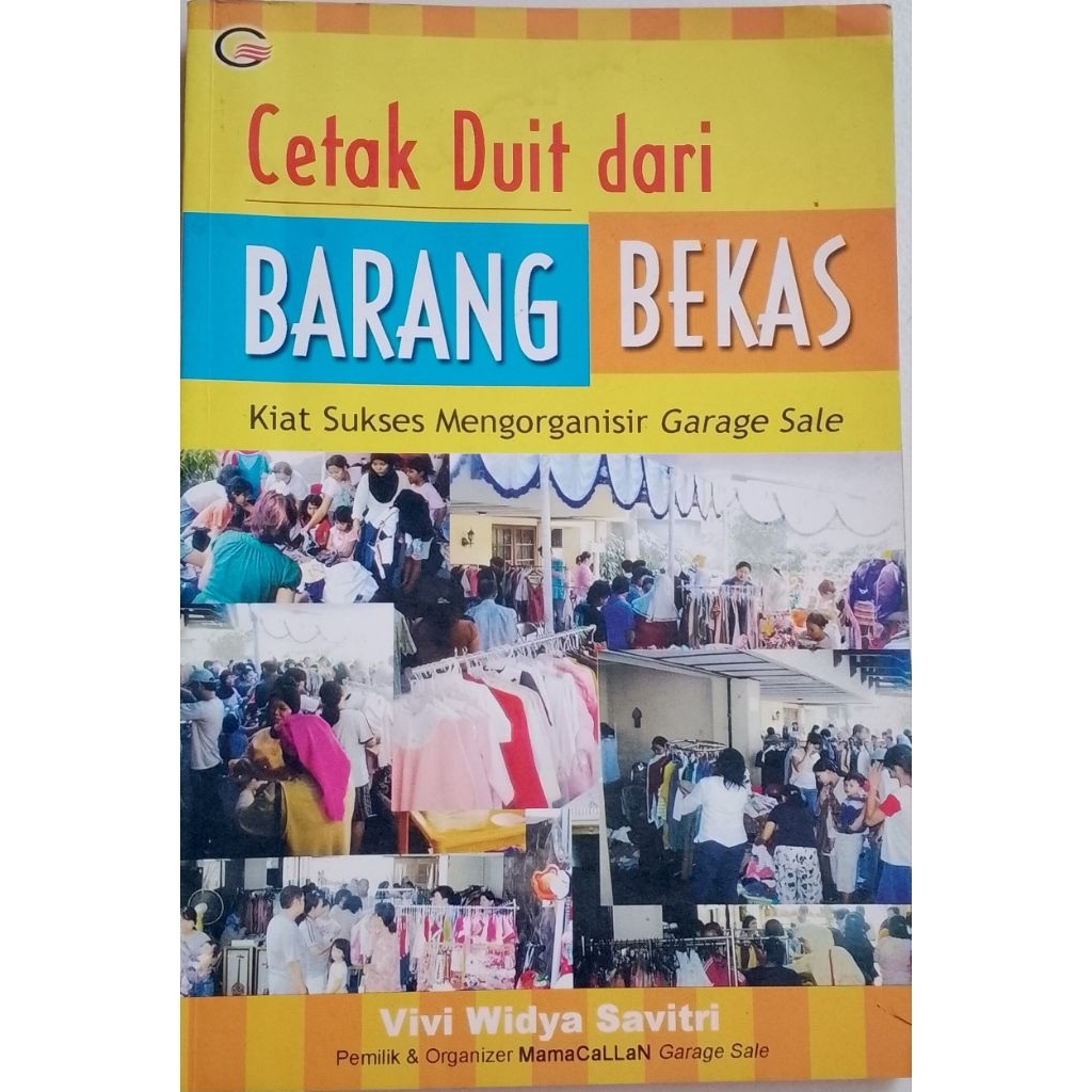BUKU CETAK DUIT DARI BARANG BEKAS (BUKU BEKAS ORIGINAL)