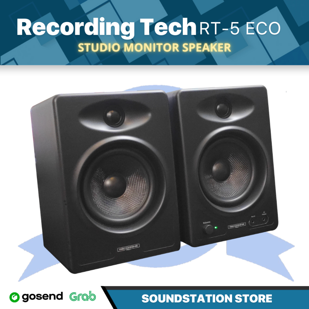 Recording Tech RT-5 Eco Studio Monitor Speaker - Speaker Recording
