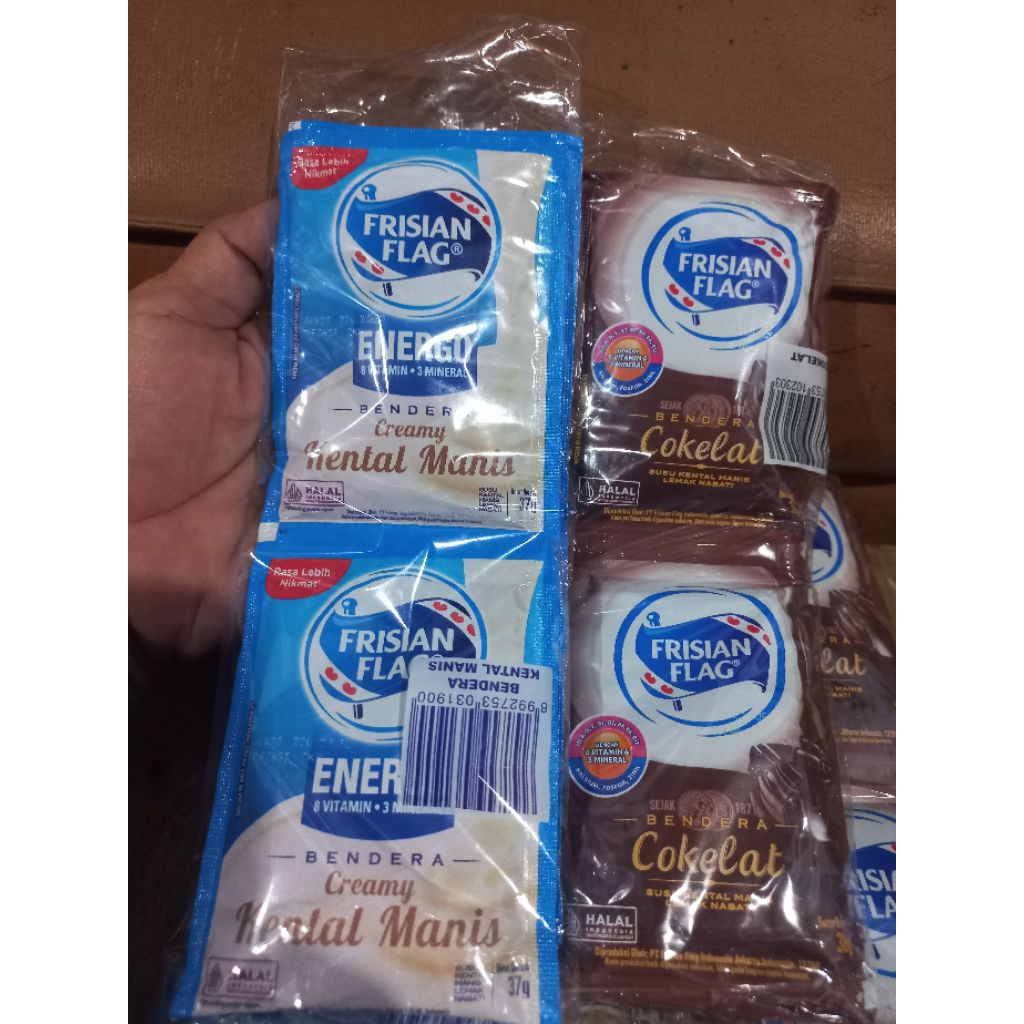 

3 pack susu kental manis bendera isi 18 pcs