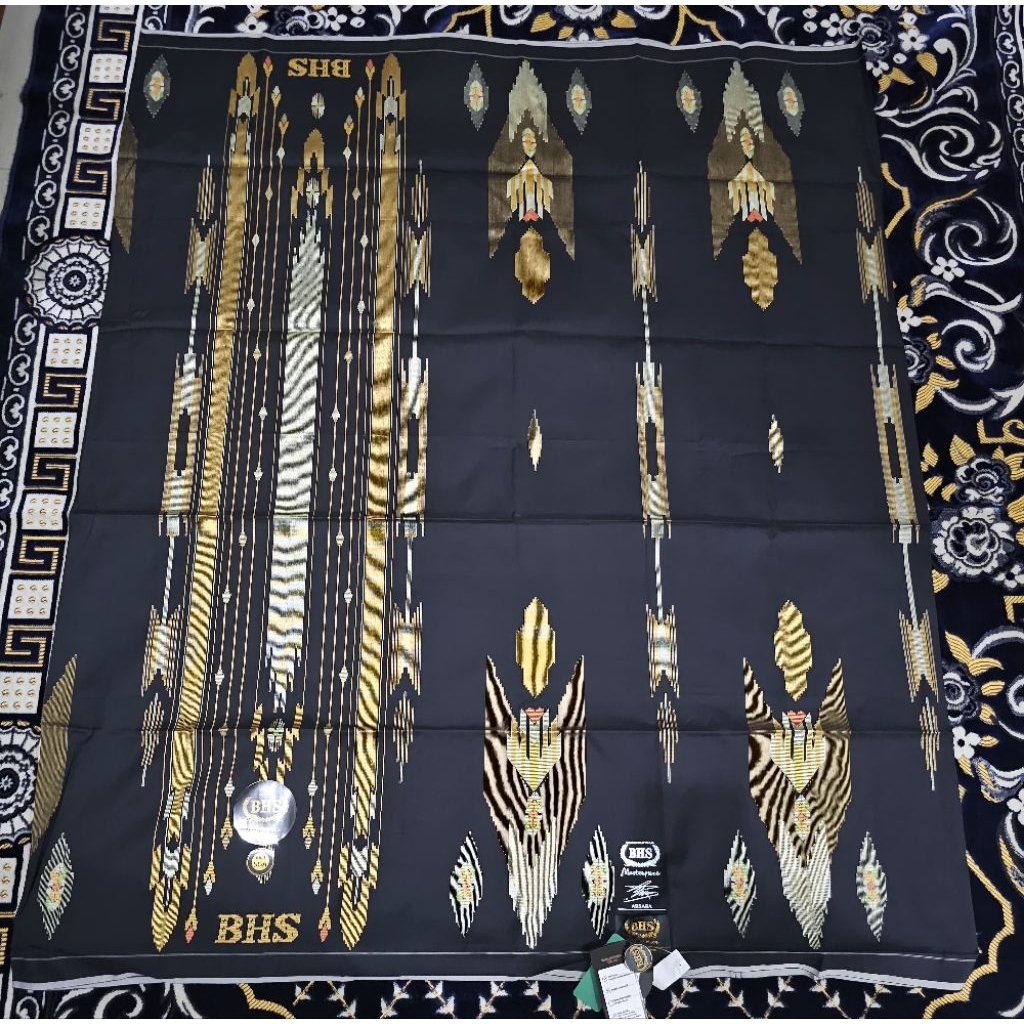 Sarung BHS Masterpiece SGA Gold Premium Mercerized Cotton Songket Timbul ATBM (COD)