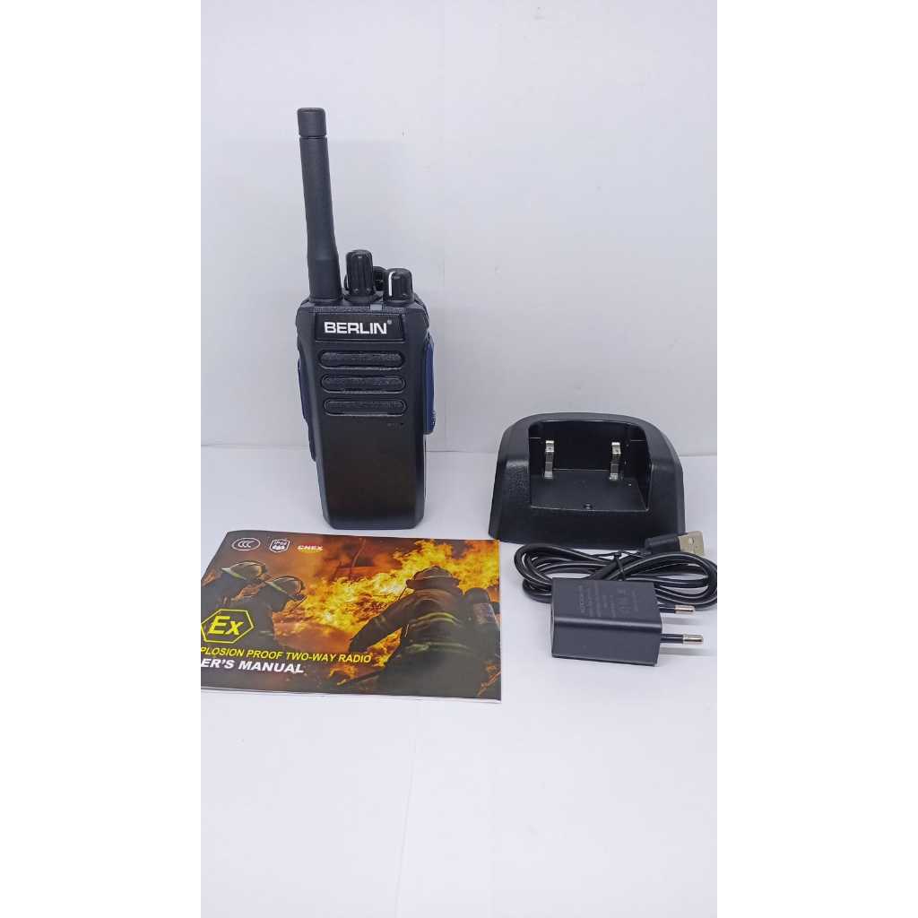HT HANDY TALKIE BERLIN BL - DP 777 EXPLOSION PROOF VHF HT BERLIN BL-DP 777 EX GASPROOF