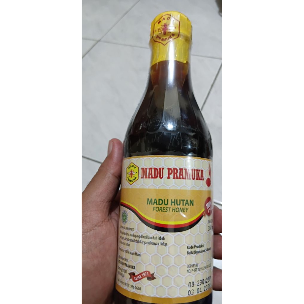 

Madu Hutan Pramuka Cibubur Asli 350ml