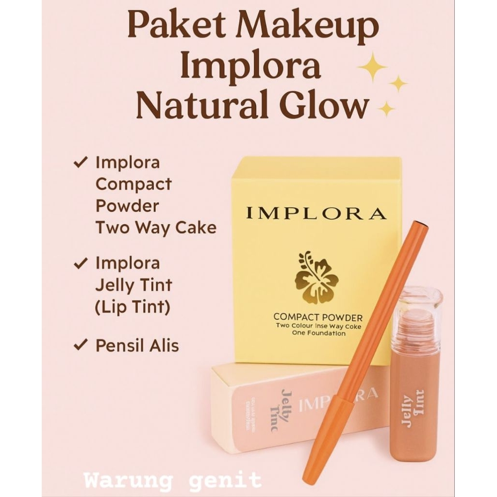 (GRATIS MASKER WAJAH&IKAT RAMBUT)IMPLORA JELLY TINT WARNA TERKINI COCOK UNTUK OMBRE LIPS