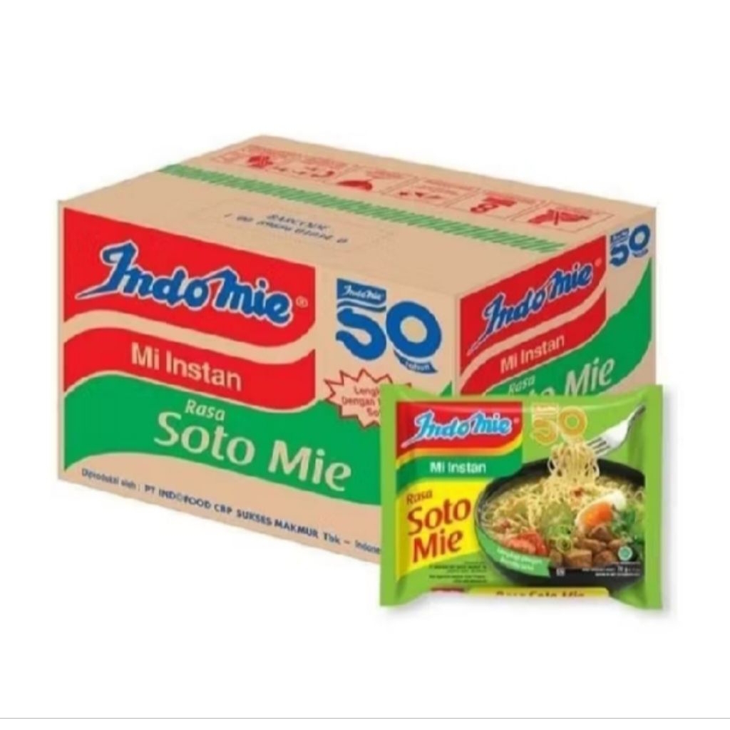 

Indomie soto 1 dus 40 Bks.