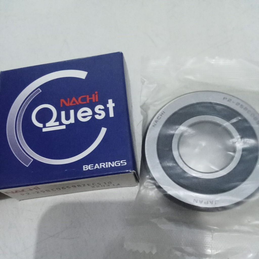 BEARING P2-25BC06S98ZECS 10 NACHI – Rubber Seal (Tutup Karet)
