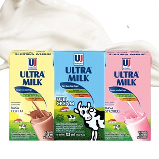 

Susu UHT Ultra Milk 125ml All Varian [ Pcs ]