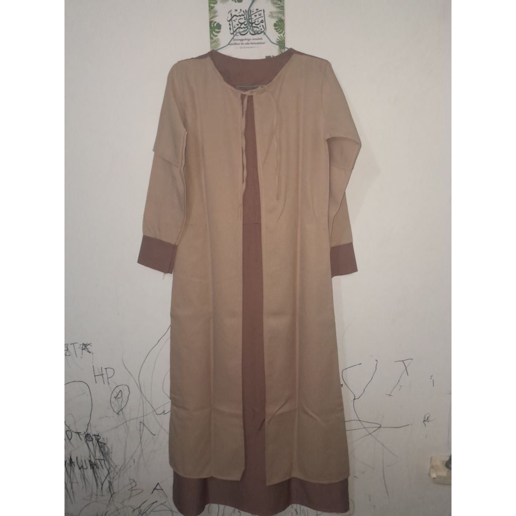 preloved gamis model rompi