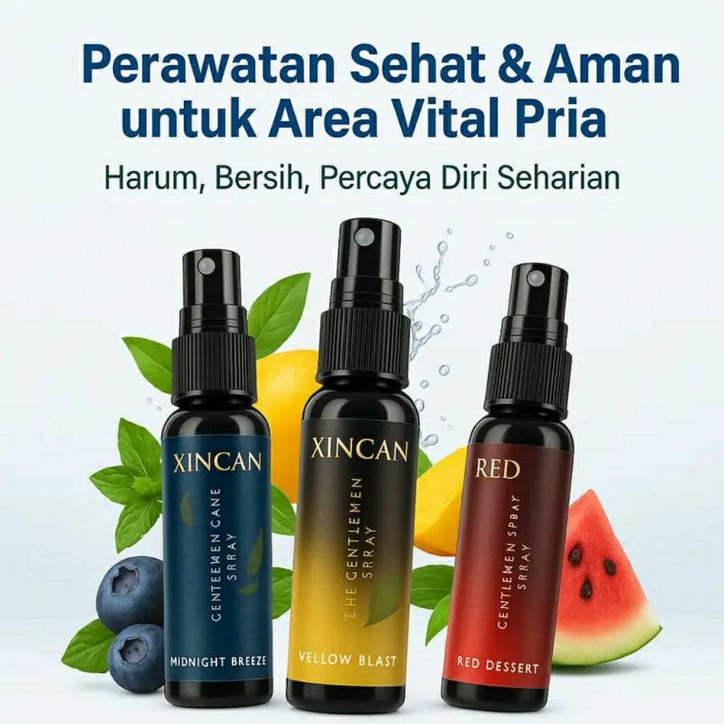 [READY] XINCAN HYGIENE SPRAY INTIMATE FOR MAN GENTLEMAN’S MR.JON
