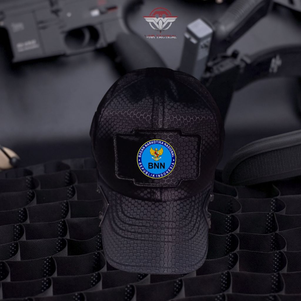 Topi coak tactical logo BNN
