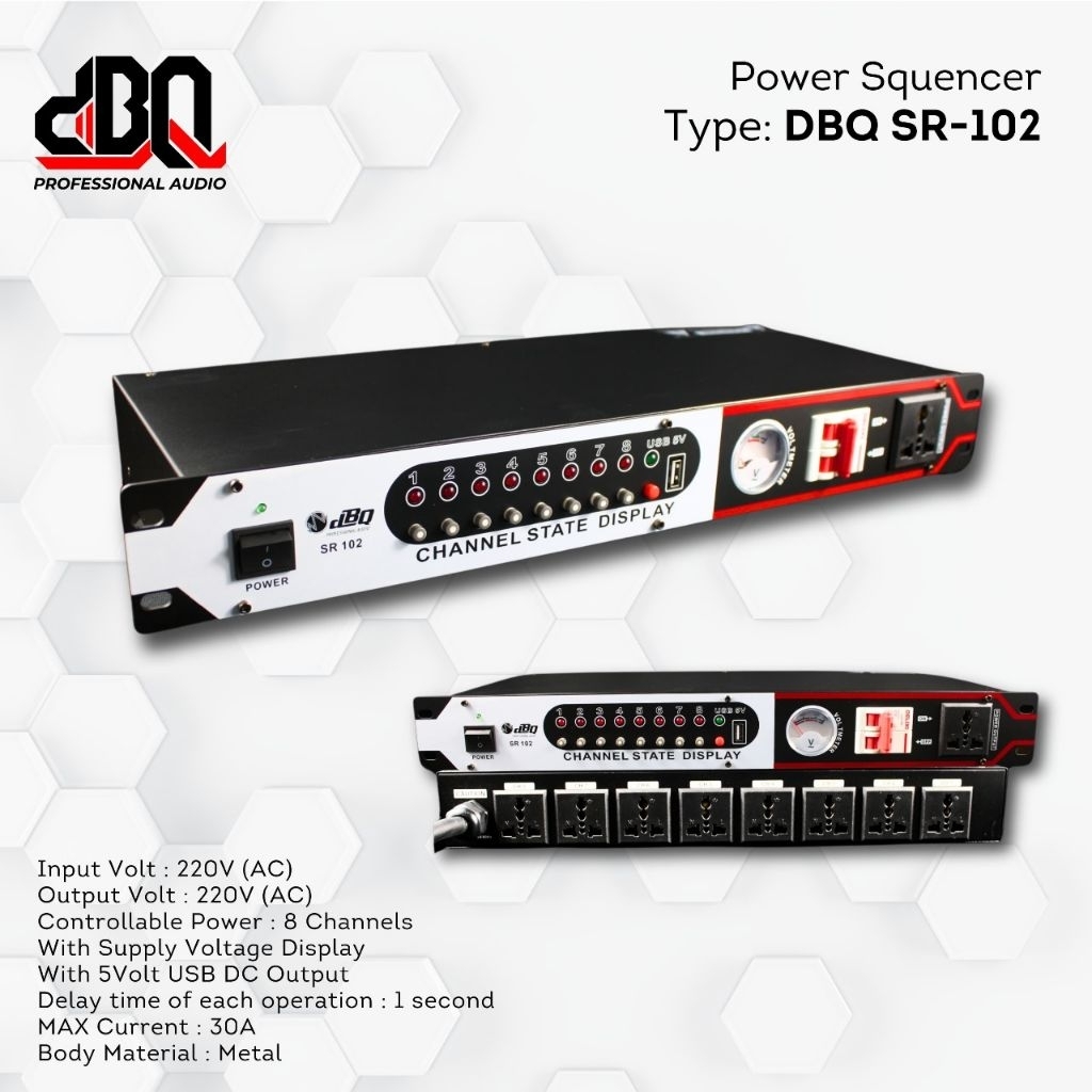 POWER SEQUNCER DBQ SR 102 / POWER SEQUNCER DBQ