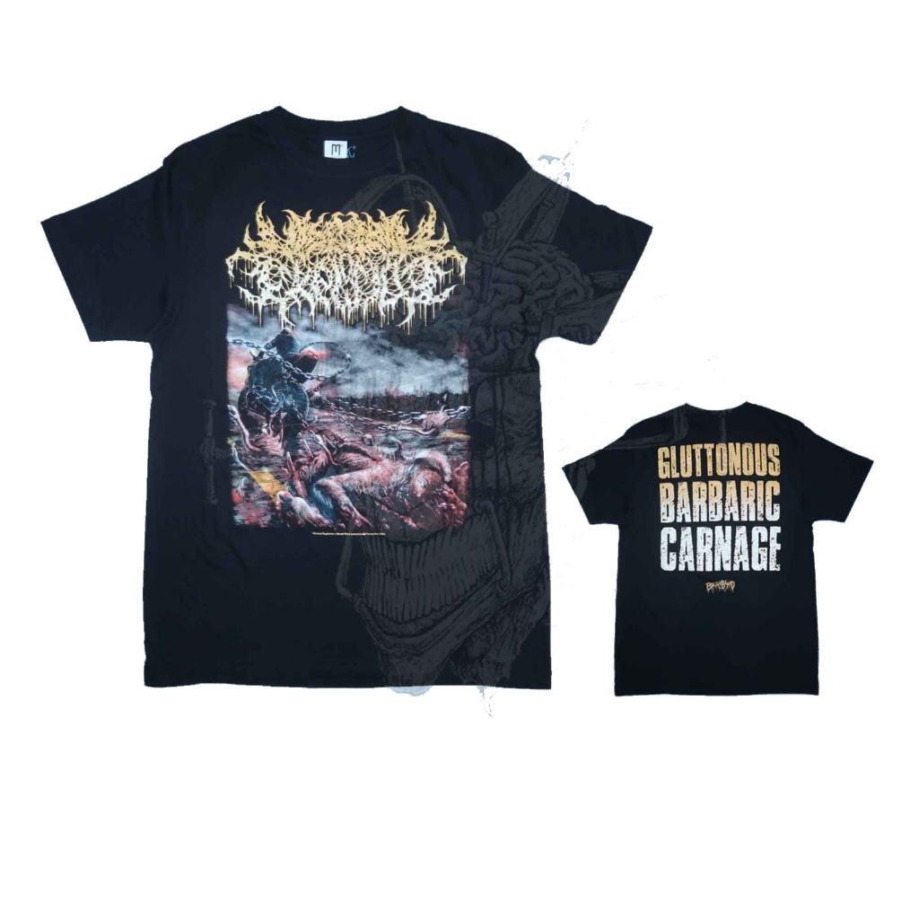 T-Shirt - Visceral Explosion - Gluttonous Barbaric Carnage
