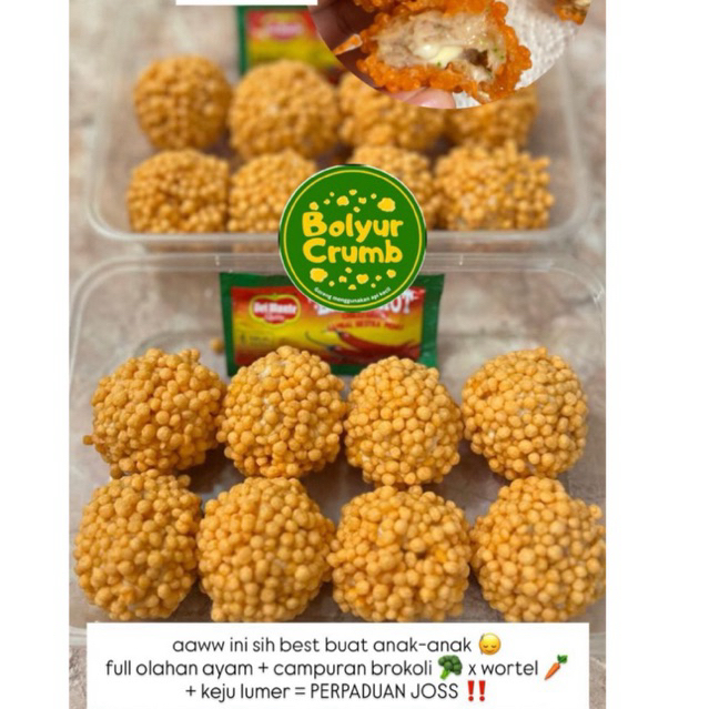 

bola sayur crumb