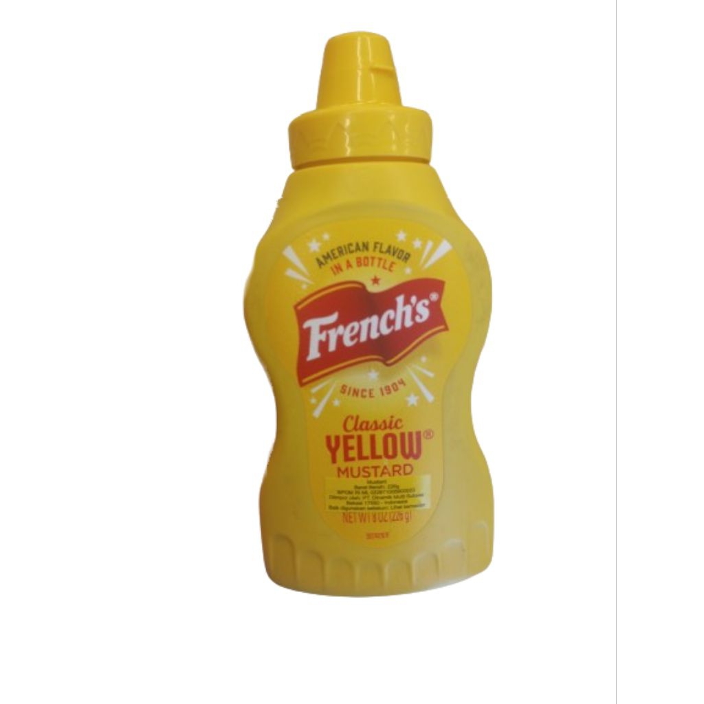 

French's Clasicc Yellow Mustard 226g