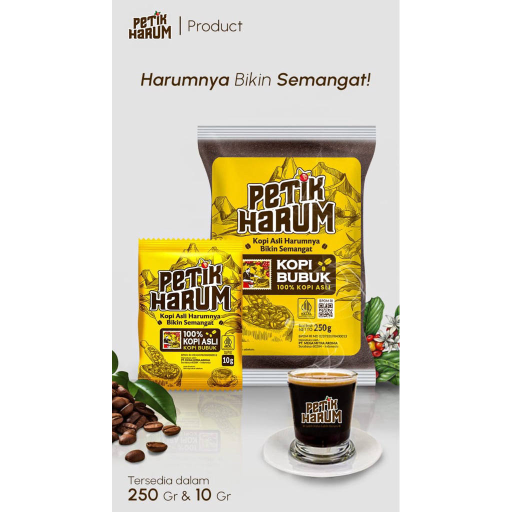

Kopi Petik Harum 250 gram