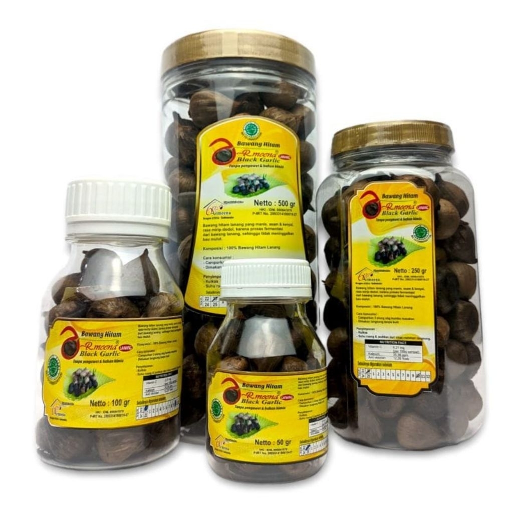 

Armeena Black Garlic Premium kamasan 500gr meningkatkan sistem kekebalan tubuh dan mengurangi risiko penyakit jantung