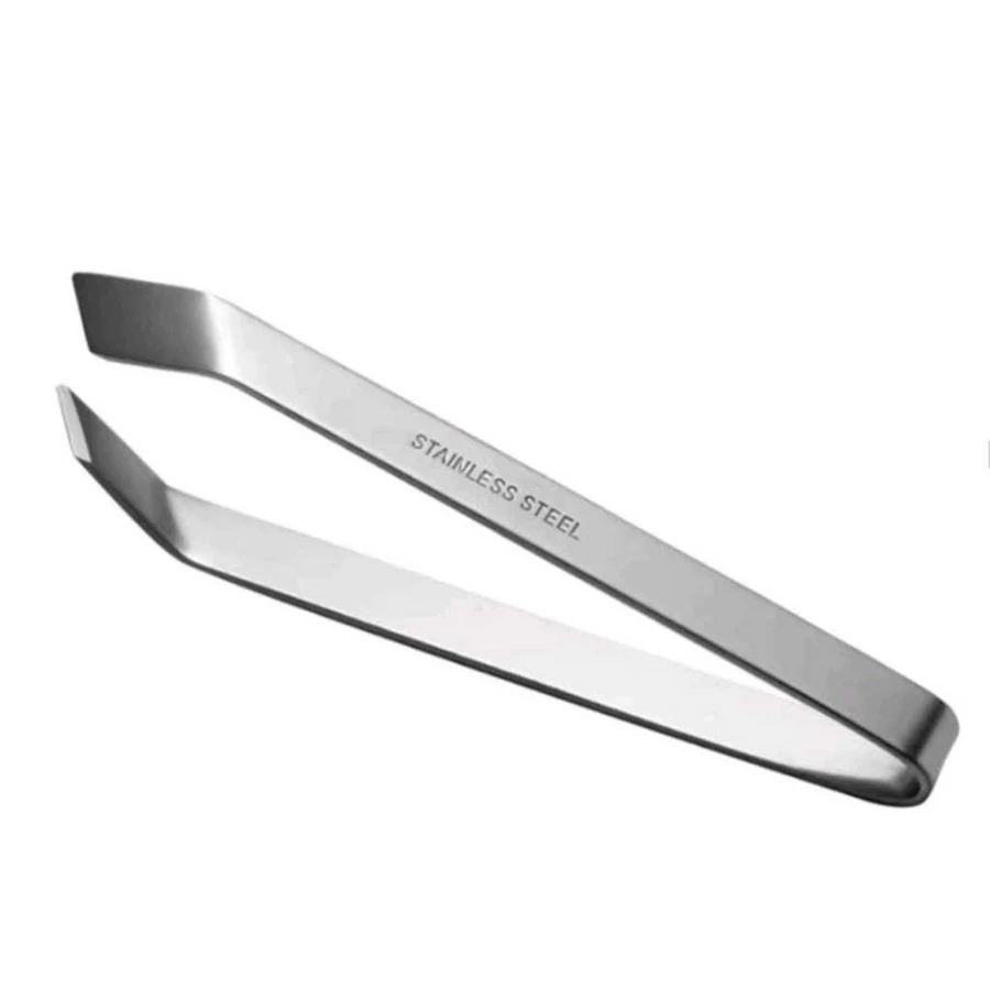 Pinset Stainless Steel Tajam dan Kuat untuk Cabut Bulu Alis dan Ketiak COD