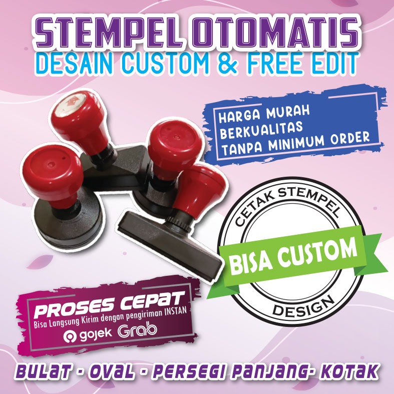 

Stempel Custom - Stempel Nama - Stempel Lunas - Stempel Logo - Stempel Dinas