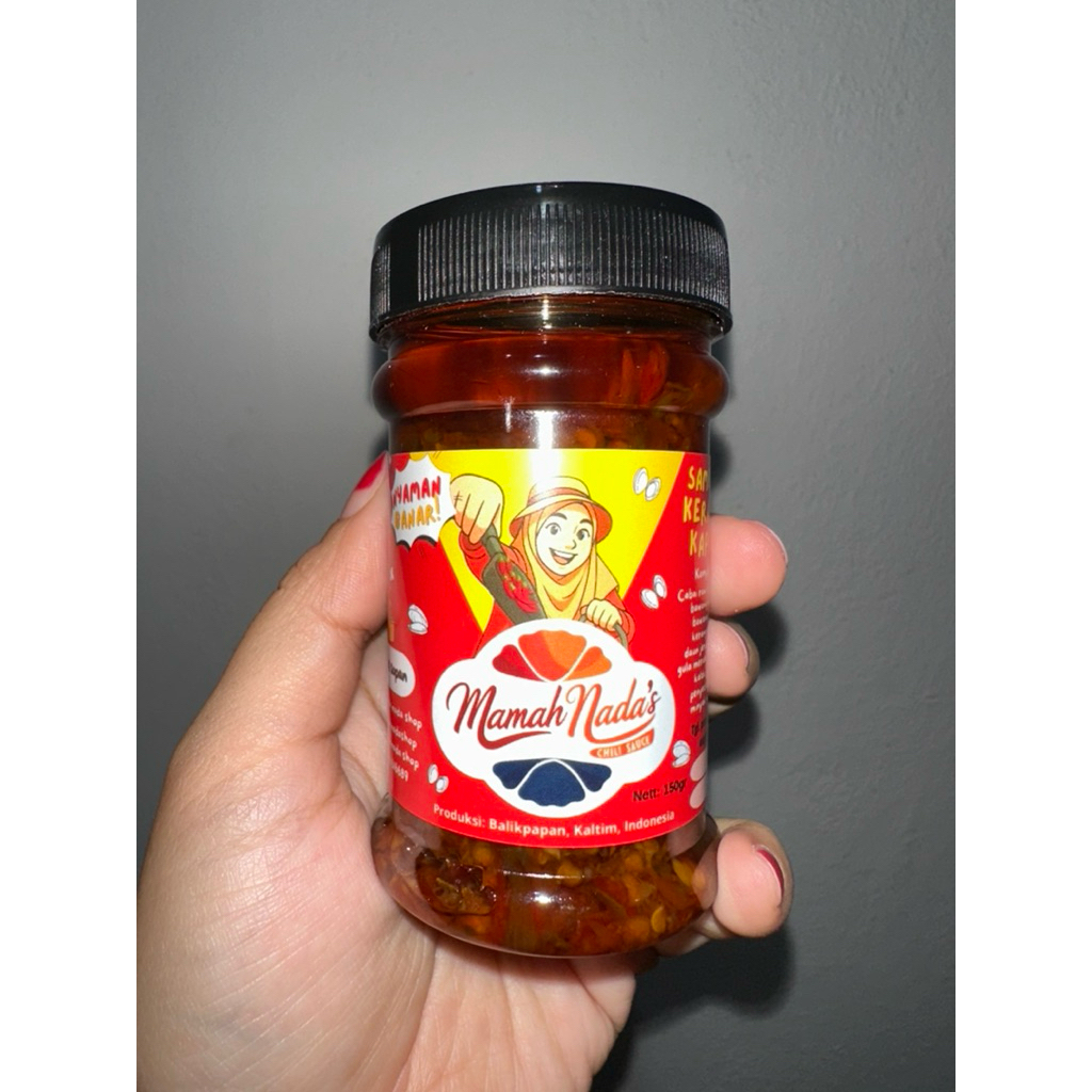 

(Pedas Sopan) SAMBAL KERANG KAPAH Mamah Nada 1 botol isi 150gr