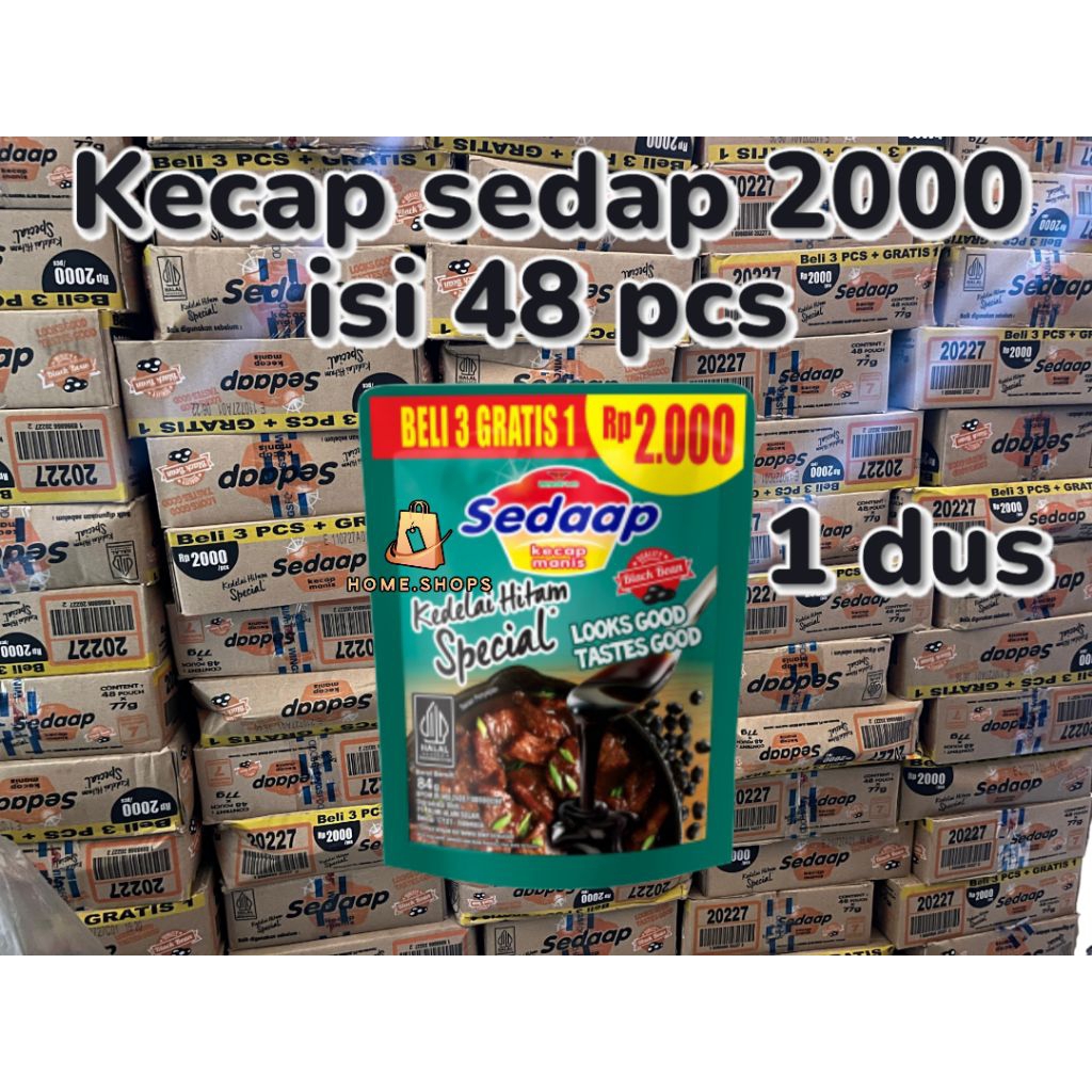 Mamam_Genz 1 Dus Kecap Sedap 2000 Isi 48 Pcs