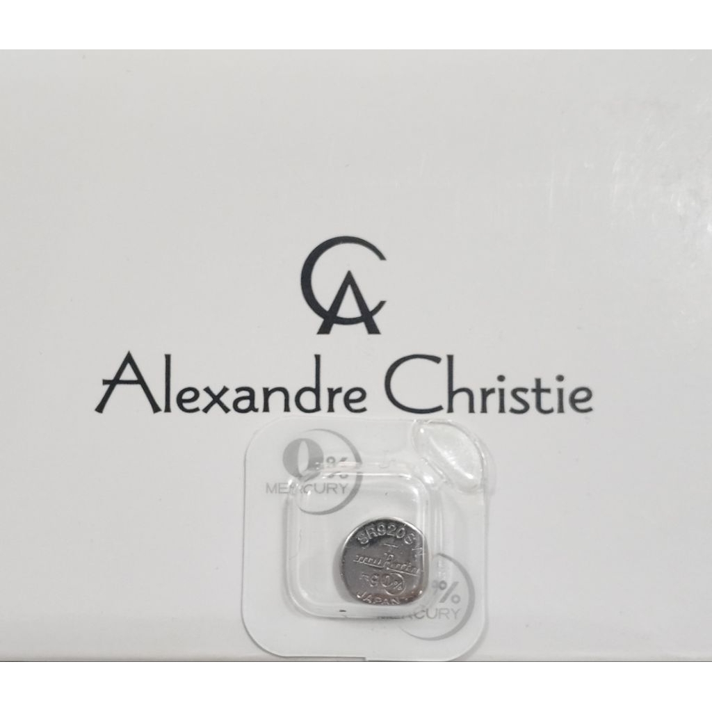 Baterai jam tangan Alexandre christe AC 6562 MC, AC 6562 BF