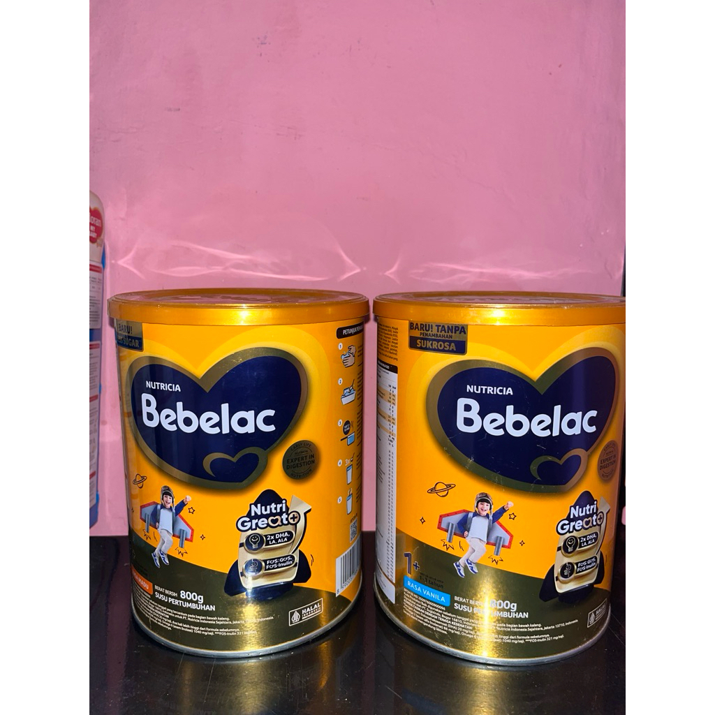 

BEBELAC 1+ 800gram RASA Madu/Vanila