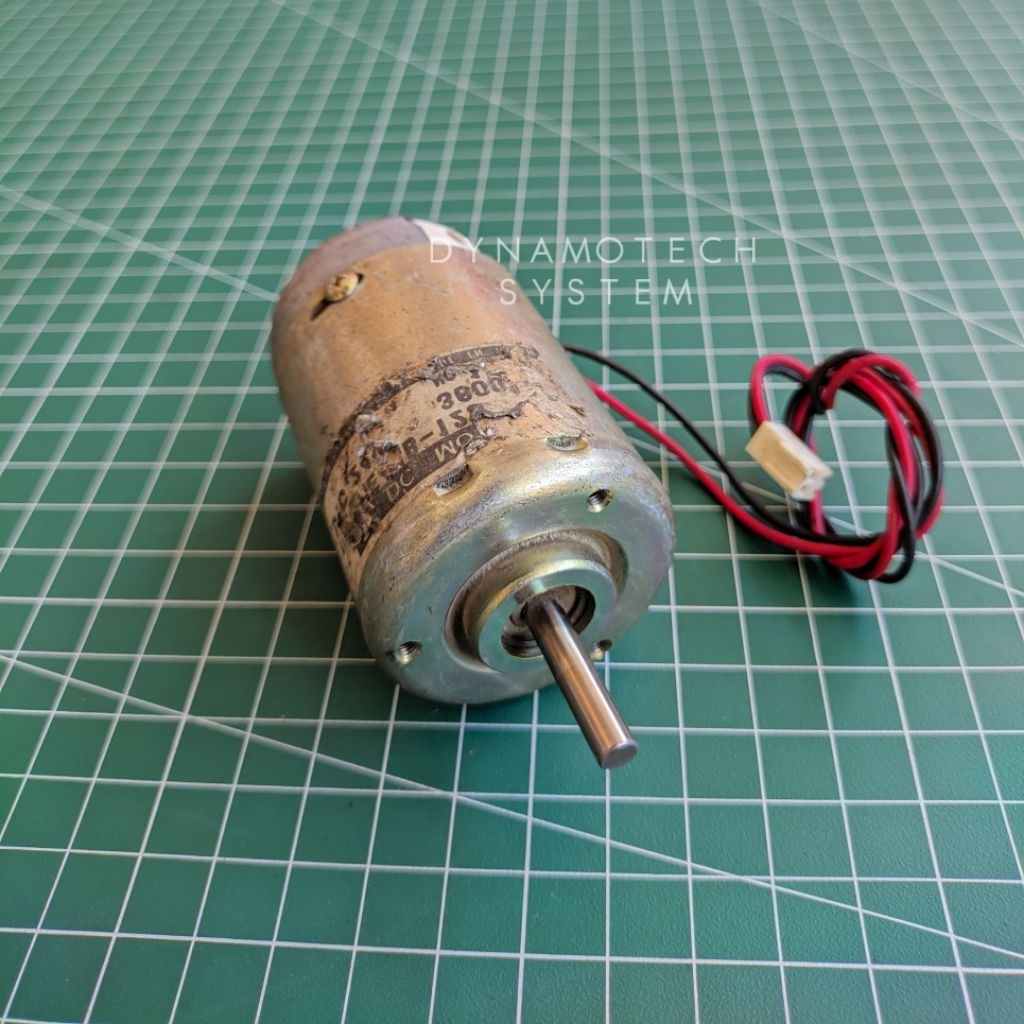 Dinamo DC 24V 3800Rpm Brushed DC Motor DIY Serbaguna Japan
