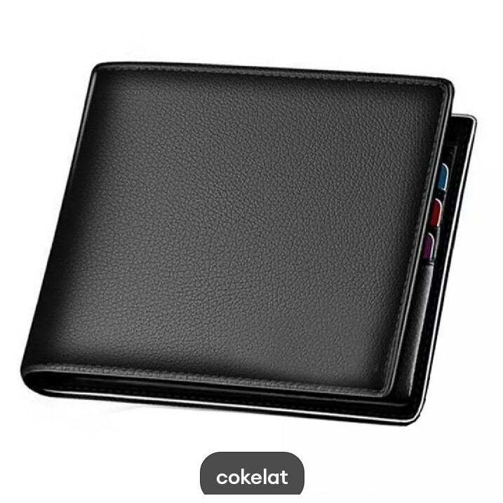 Dompet Pria D600 Dompet Kartu Dompet Resleting Dompet pendek
