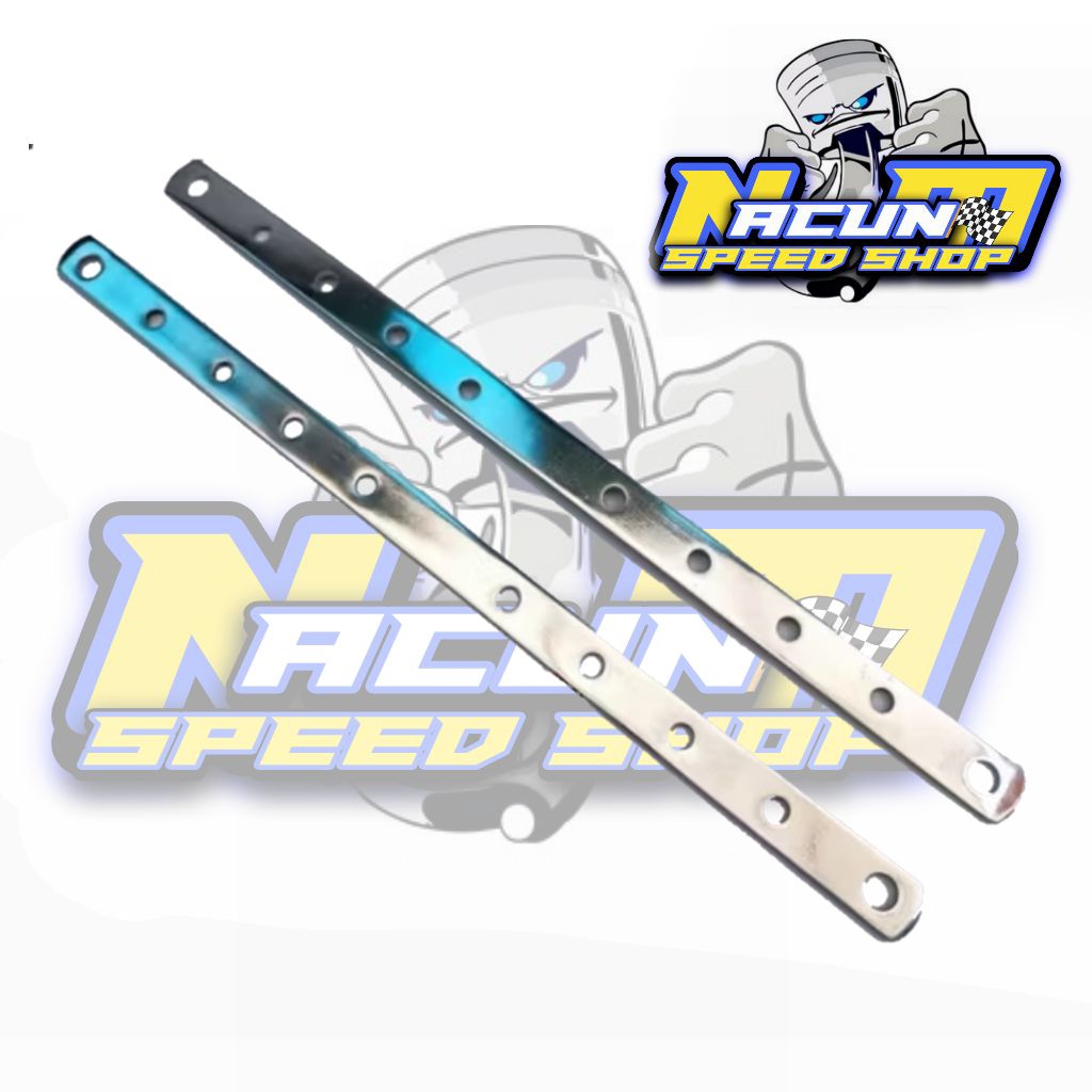 

Penggaris Plat Lubang Besi Chrome 40cm