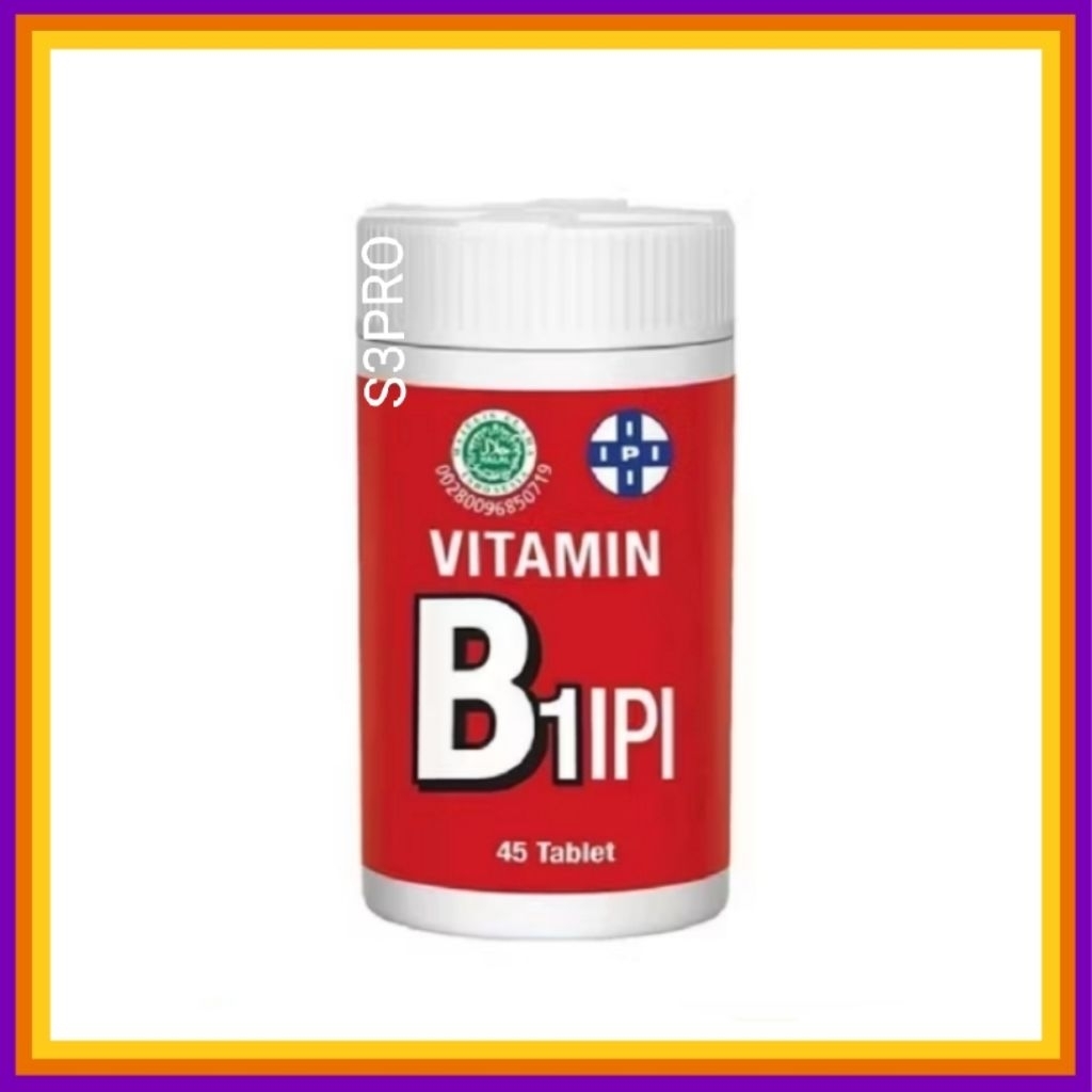 IPI VITAMIN B1. Vitamin Saraf otot dan jantung.