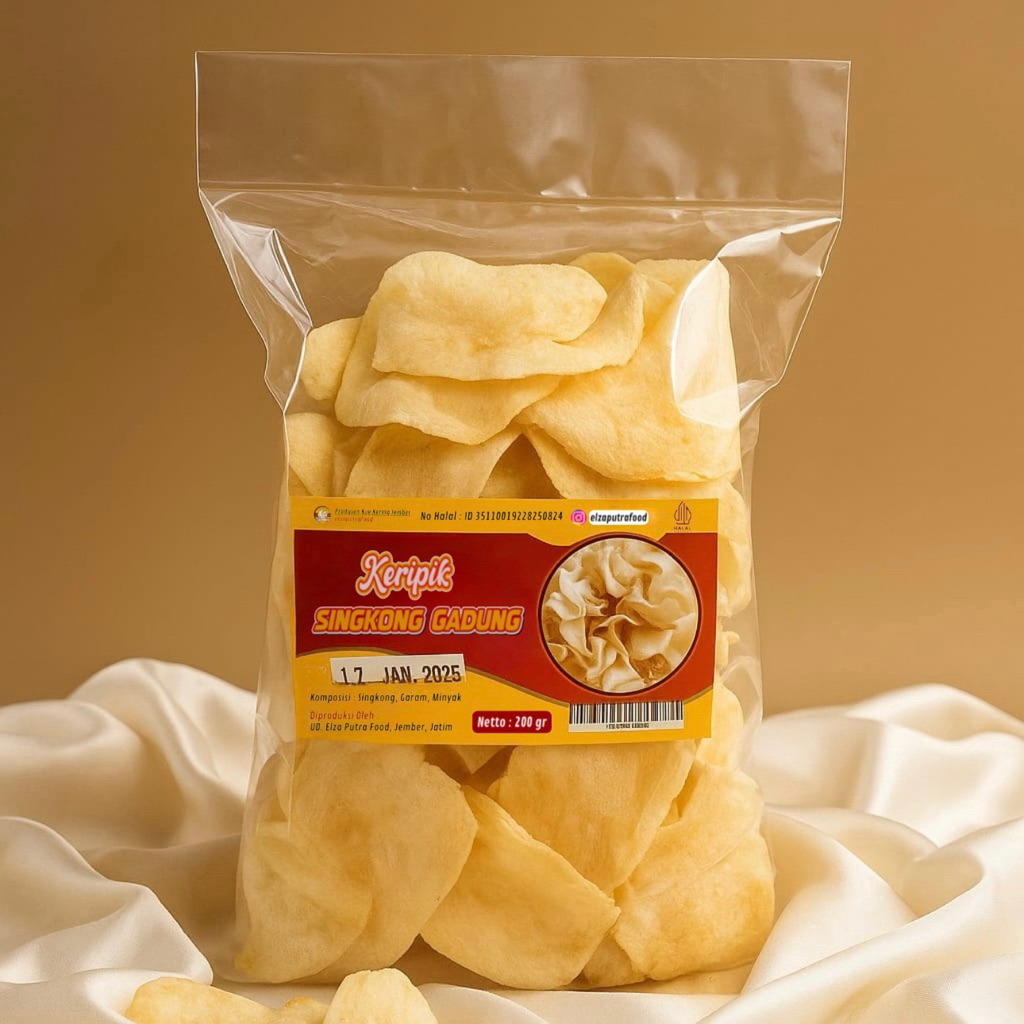 

Keripik Singkong Gadung Elza Putra Food | Keripik Singkong Gadung Murah Enak Gurih Berkualitas