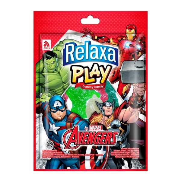 

RELAXA PLAY AVENGERS 40GR(8991002337008)