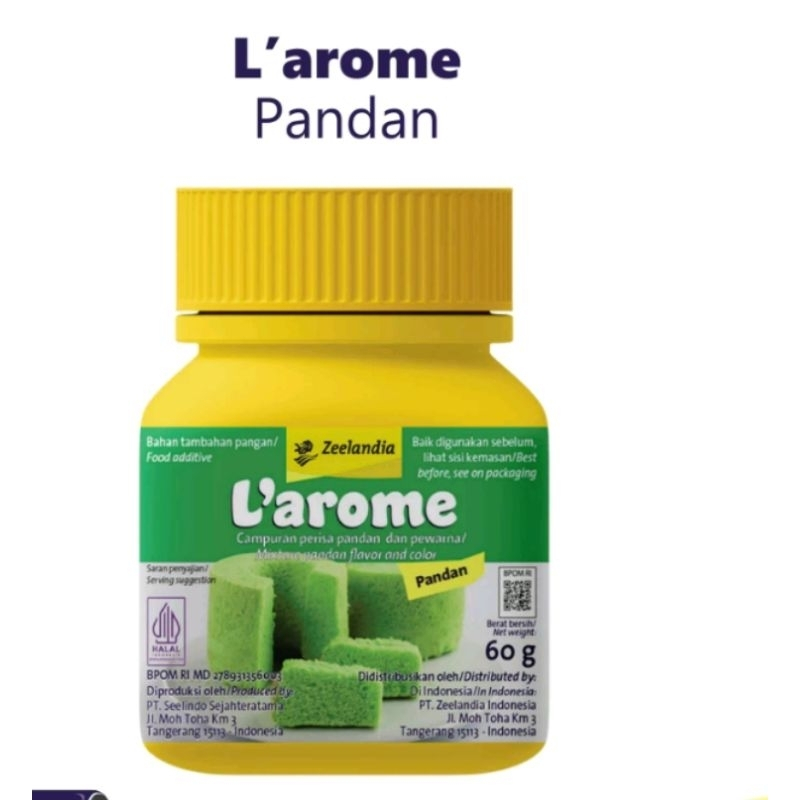 

60gr L'arome Pasta Pandan - Larome Pasta Pandan