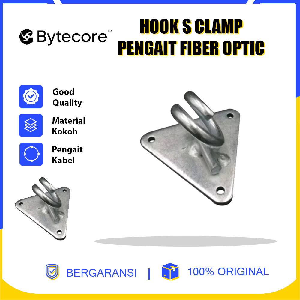 CLAMP HOOK/BREKET KABEL FIBER OPTIK / CLAMP HOOK FIBER OPTIK