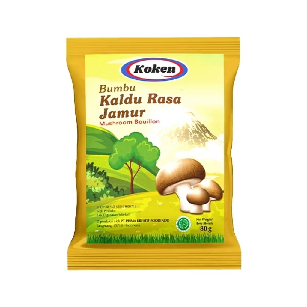 

Koken Bumbu Kaldu rasa Jamur 80 gram