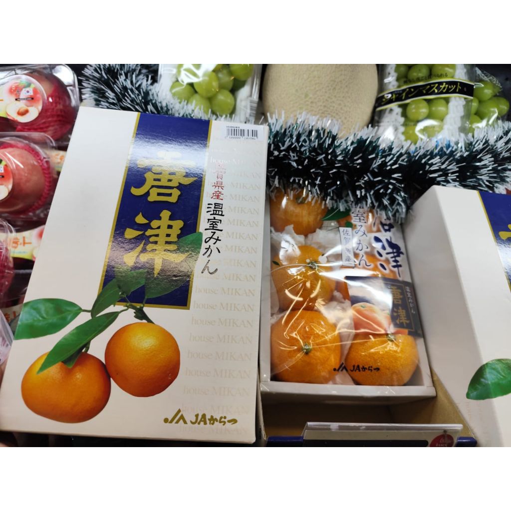 

Buah jeruk mikam original japan jeruk manis premium box