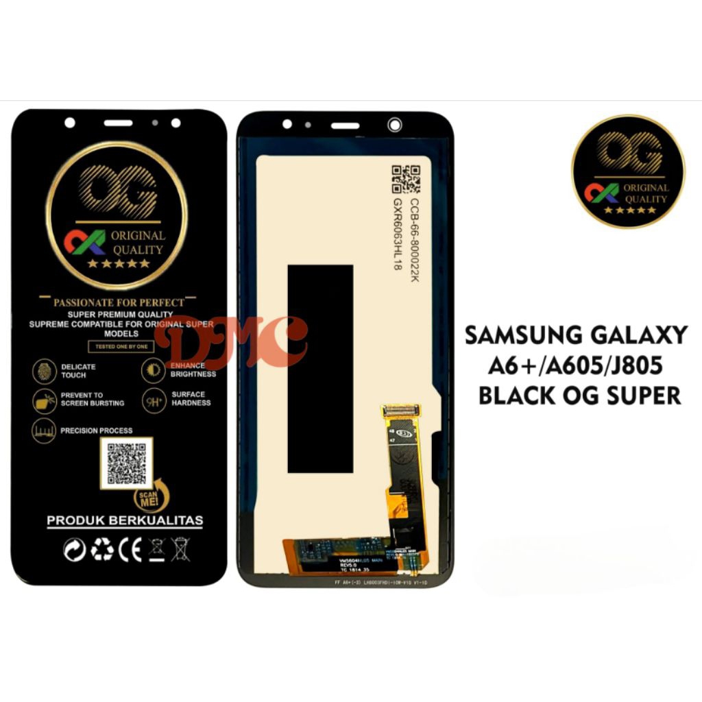 LCD SAMSUNG A6 PLUS/A605/J805 LCD TOUCHSCREEN ORIGINAL