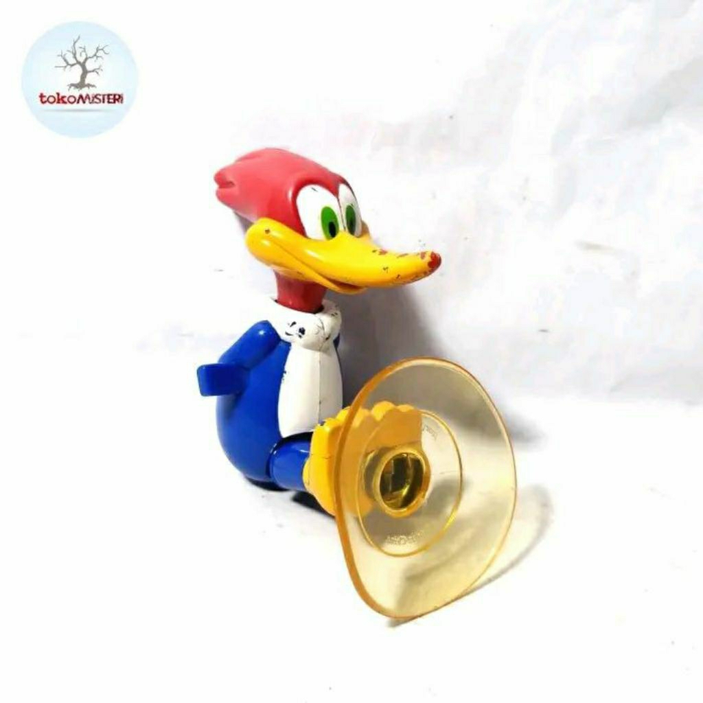 Mobil Woody Woodpecker Walter Lantz 2007 Wendys Car Kids Meal Figure Figurine Rare Jadul Vintage Cla