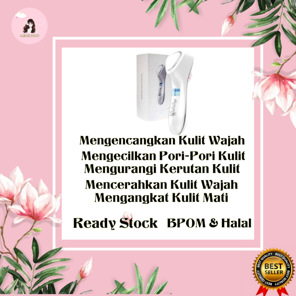 Setrika Wajah Silviang Skin Care Generasi #3 KK Indonesia, Alat Pengencangan Kulit Wajah