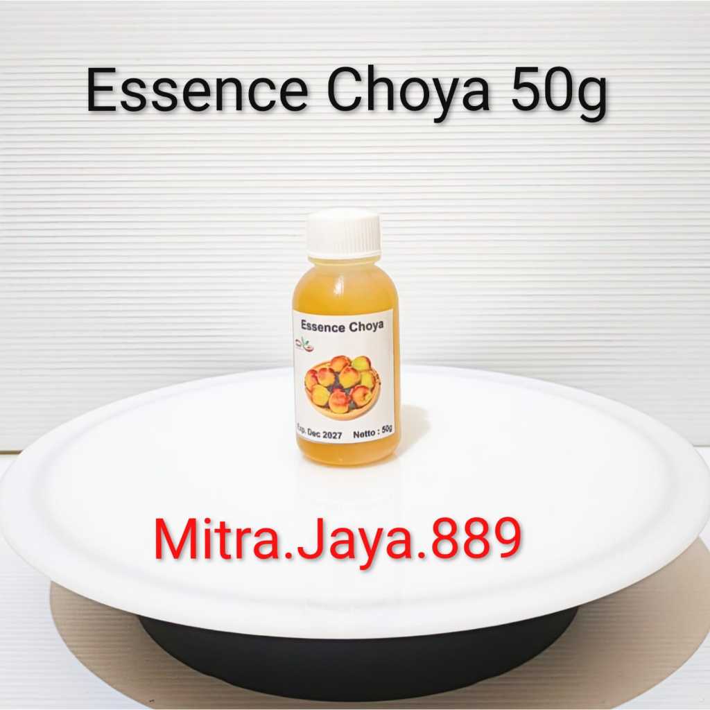 

Essence Choya 50 gram / Essen Choya Food Grade / Esen Minuman Buah Choya